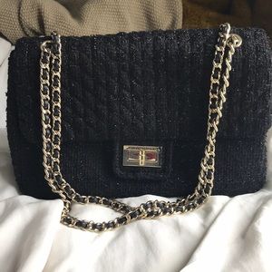 Karl Lagergeld Classic Tweed handbag
